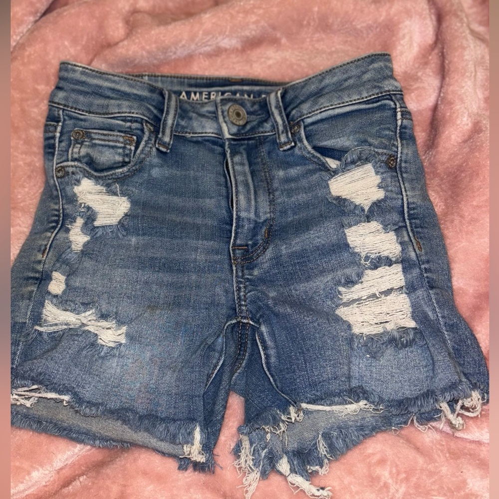 American Eagle Next Level Stretch Hi-Rise Shortie